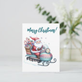 Eenvoudige kaart voor jaarlijkse feesten (Staand voorkant)