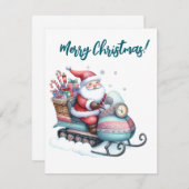 Eenvoudige kaart voor jaarlijkse feesten (Voorkant / Achterkant)