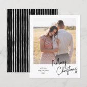 Eenvoudige Kaart voor kerstfeestdag foto's (Voorkant / Achterkant)