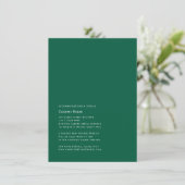 Eenvoudige Kaart voor moderne details (Staand voorkant)