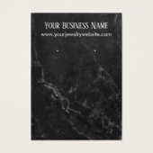 Eenvoudige Kaarten met zwarte-draagtas voor beelds Visitekaartje (Voorkant)