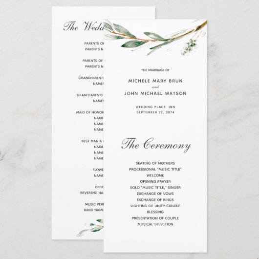 Eenvoudige Kaarten van het Programma van de Bouw v (Voorkant / Achterkant)