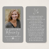 Eenvoudige Kaarten voor aangepaste foto's Visitekaartje (Voorkant /achterkant)