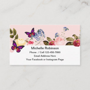 Eenvoudige Kaarten voor contact met het sociale ne Visitekaartje