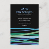 Eenvoudige kaartjesboog Mitzvah Party Informatiekaartje (Voorkant)