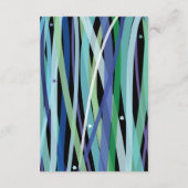 Eenvoudige kaartjesboog Mitzvah Party Informatiekaartje (Achterkant)