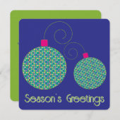 Eenvoudige Kabouter Seizoensgroeten Feestdagenkaart (Voorkant / Achterkant)