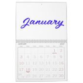 Eenvoudige kalender 2025 minimalistisch (Jan 2027)