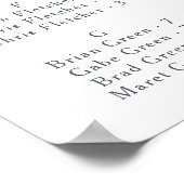 Eenvoudige kalkhoudende kalkhoudende kalkzandsteen poster (Hoek)