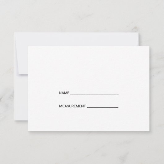 eenvoudige kalligrafie | Blue Guess de Bump Game K Kaart (Achterkant)