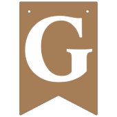 Eenvoudige kalligrafie doop eerste communie vlaggetjes (Eerste vlag)