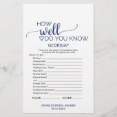 Eenvoudige kalligrafie in uw paarse game flyer (Voorkant)