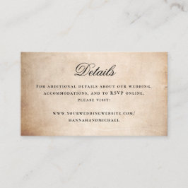 Eenvoudige kalligrafie — Robuust papier Informatiekaartje