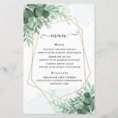 Eenvoudige kalligrafie rustige groen (Voorkant)