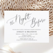 Eenvoudige kalligrafie Rustige repetitie Kaart