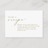 Eenvoudige kalligrafie Sage Vrijgezellenfeest Rece Informatiekaartje (Voorkant)