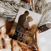 Eenvoudige kalligrafie Script Moderne minimalistis Feestdagenkaart