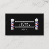 Eenvoudige kapper visitekaartje (Voorkant)