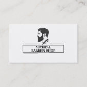 Eenvoudige kapper visitekaartje (Voorkant)