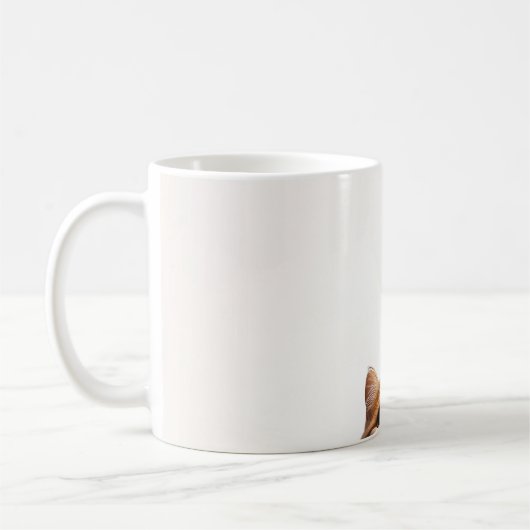 Eenvoudige kat Valentijnsdag Koffiemok (Links)