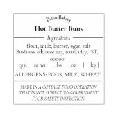 Eenvoudige katoenwet Rubber Stempel (Afrduk)