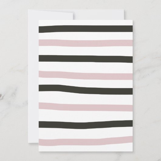 Eenvoudige katten met tweelingjongen-Baby shower Kaart (Achterkant)