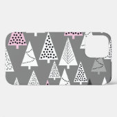 Eenvoudige kerst: Abstract boompatroon Case-Mate iPhone Case (Achterkant (horizontaal))