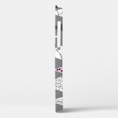 Eenvoudige kerst: Abstract boompatroon Case-Mate iPhone Case (Achterkant / Links)