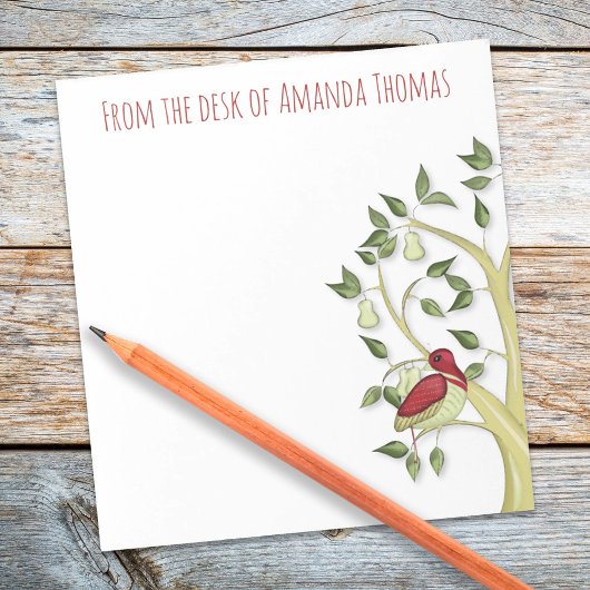 Eenvoudige kerst met de peigboom van de elegant notitieblok