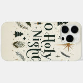 Eenvoudige Kerst of Heilige Nacht Case-Mate iPhone Case (Achterkant (horizontaal))