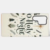 Eenvoudige Kerst of Heilige Nacht Samsung Galaxy Hoesje (Achterkant horizontaal)