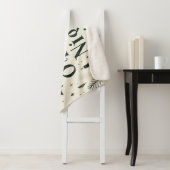 Eenvoudige Kerst of Heilige Nacht Sherpa Deken (In situ)