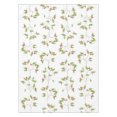 Eenvoudige kerst Waterverf Holly bessen groen Tafelkleed (Voorkant)