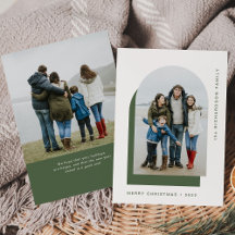 Eenvoudige kerstboog | Moderne twee foto