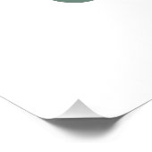 Eenvoudige kerstboom perfect poster (Hoek)