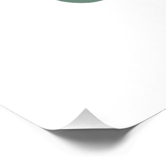 Eenvoudige kerstboom perfect poster (Hoek)