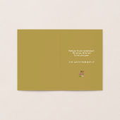 Eenvoudige kerstboom seizoenen Groeten Vakantie Folie Kaarten (Binnen)