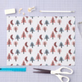 Eenvoudige kerstboomfeestdag tissuepapier (Craft)