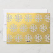 Eenvoudige kerstfeestdag | FOTO Feestdagenkaart (Achterkant)