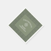 Eenvoudige kerstfeestdag in Classy Servet (Hoek)