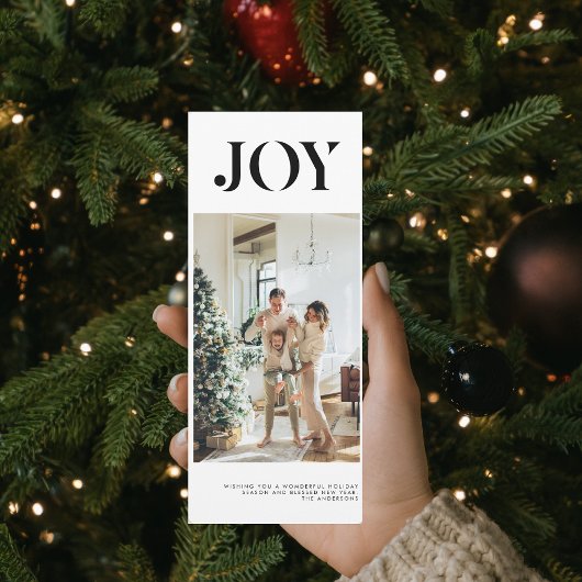 Eenvoudige kerstfeestfoto voor Collage | Joy