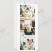 Eenvoudige kerstfeestfoto voor Collage | Joy (Achterkant)