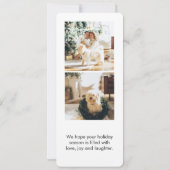 Eenvoudige kerstfeestfoto voor Collage | Wees Merr (Achterkant)