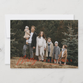 Eenvoudige Kerstkaart met 3 foto's