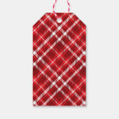 Eenvoudige Kerstman Kerstmis Cadeaulabel (Achterkant)