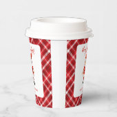 Eenvoudige Kerstman Kerstmis Papieren Bekers (Rechts)