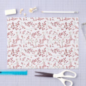 Eenvoudige Kerstmis met Natuurlijke Rode Berry-Wat Tissuepapier (Craft)