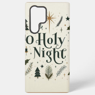 Eenvoudige Kerstmis O Heilige Nacht Samsung Galaxy Hoesje