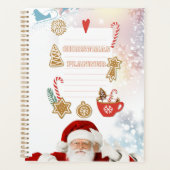 Eenvoudige kerstorganisator - planner (Voorkant)