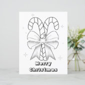 Eenvoudige kerstpagina voor kinderen (Staand voorkant)